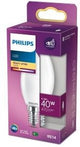 Philips led kaars e14 4,3-40w 2700k filament mat blister - 5100307