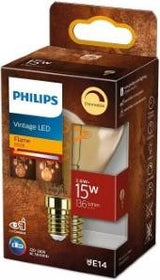 Philips led kogel e14 2,6w-20w 2000k filament gold dimbaar blister - 5101507 - afbeelding 1
