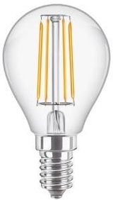Philips led kogel e14 4,3-40w 2700k filament helder - led3738 - afbeelding 1