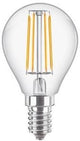 Philips led kogel e14 4,3-40w 2700k filament helder - led3738