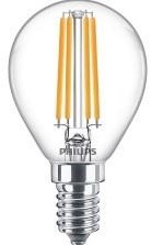 Philips led kogel e14 6,5-60w 2700k filament helder blister - 5101531