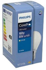 Philips led kogel e14 6,5-60w 2700k filament mat - led3742 - afbeelding 2