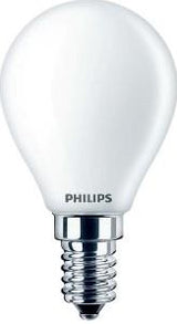Philips led kogel e14 6,5-60w 2700k filament mat - led3742 - afbeelding 1