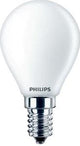 Philips led kogel e14 6,5-60w 2700k filament mat - led3742