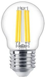 Philips led kogel e27 3,4-40w 2700k filament helder dimbaar - led3746 - afbeelding 1