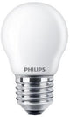 Philips led kogel e27 6,5-60w 2700k filament mat - led3752