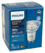 Philips led spot gu10 6,2-80w 3000k dimbaar - led3453 - afbeelding 2