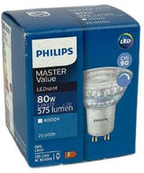 Philips led spot gu10 6,2-80w 4000k dimbaar - led3454 - afbeelding 2