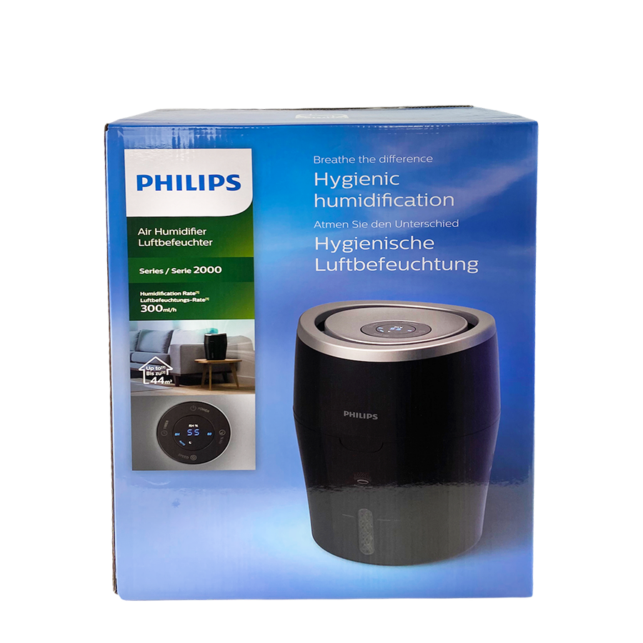 Philips luchtbevochtiger series 2000 zwart