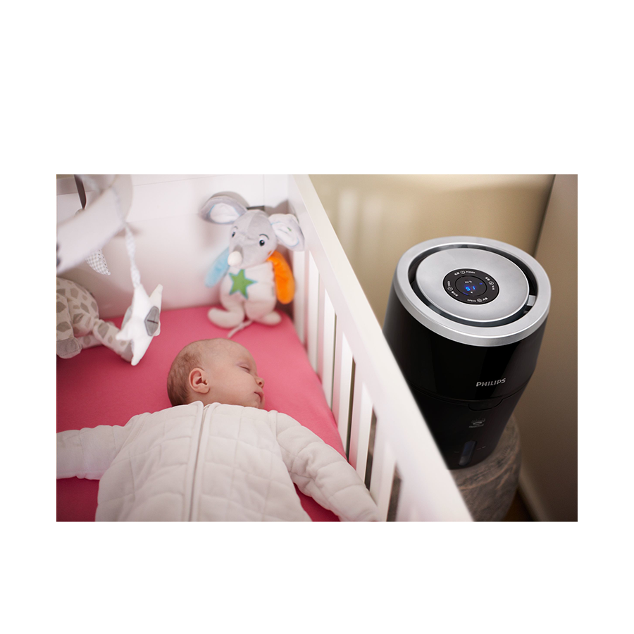 Philips luchtbevochtiger series 2000 zwart