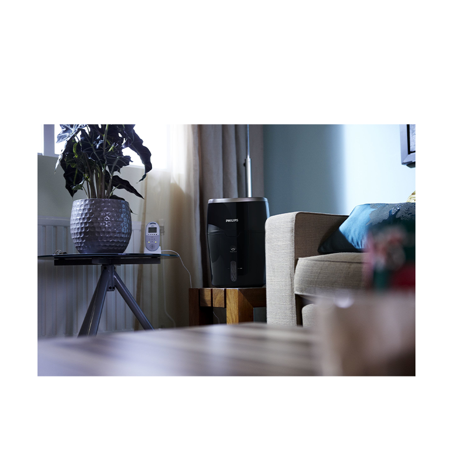 Philips luchtbevochtiger series 2000 zwart