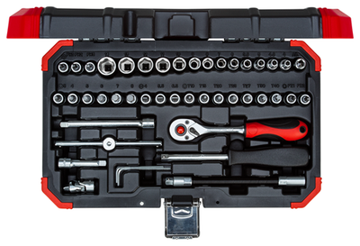 Gedore red | r49003046 | dopsleutelset | 1 4” | 4-14 mm | 46-delig - r49003046