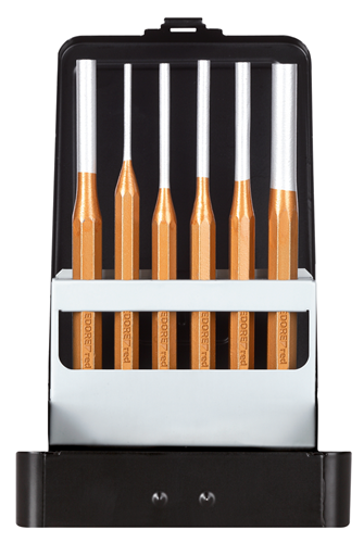 Gedore red | r90200106 | pendrijverset | 3-10 mm | stalen cassette | 6-delig. - r90200106
