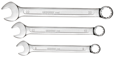 Gedore red r09105017 | ringsteeksleutelset | 6 - 22mm | metrisch | 17-delig - r09105017