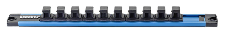 Gedore dopsleutelrail magnetisch | 1 2 | voor 10 doppen | leeg - 3520773