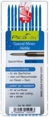 Pica 4041 dry navulling | blauw - pi4041