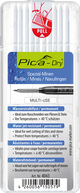 Pica vullingenset | 10x wit | waterbestendig | dry 4043 | 10 stiften set | 1 stuk - 4043 - 4043
