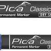 Pica 521 41 permanent marker | 2-6mm | beitel | blauw | 10 stuks - pi52141