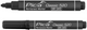 Pica 521 46 permanent marker | 2-6mm | beitel | zwart | 10 stuks - pi52146