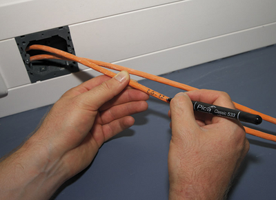 Pica 533 46 permanent pen | 0,7mm | rond | zwart | blister - pi53346sb