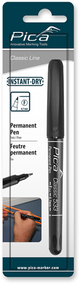 Pica 533 46 permanent pen | 0,7mm | rond | zwart | blister - pi53346sb