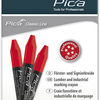 Pica 590 40 markeerkrijt pro | 12x120mm | rood | 12 stuks - pi59040