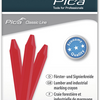 Pica 591 40 markeerkrijt eco | 11x110mm | rood | 12 stuks - pi59140