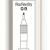 Pica 7030 fine dry navulling | hb - pi7030