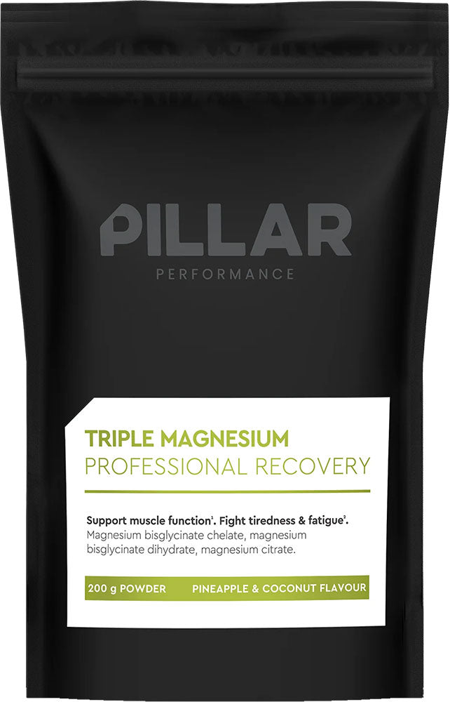 Pillar performance triple magnesium powder 200g | lemon lime