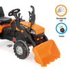 Pilsan super hd 9030 traptractor met voorlader oranje zwart