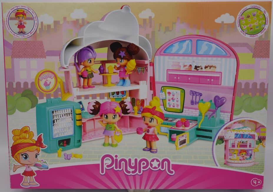 pinypon bakkerij met 1 figuur en veel accessoires