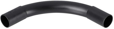 Enzo pipelife bocht pvc 3 4 (19mm) zwart per stuk - 4031133