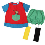 Ngk pippi laous - verkleedkleding (4-6 jaar) - afbeelding 1