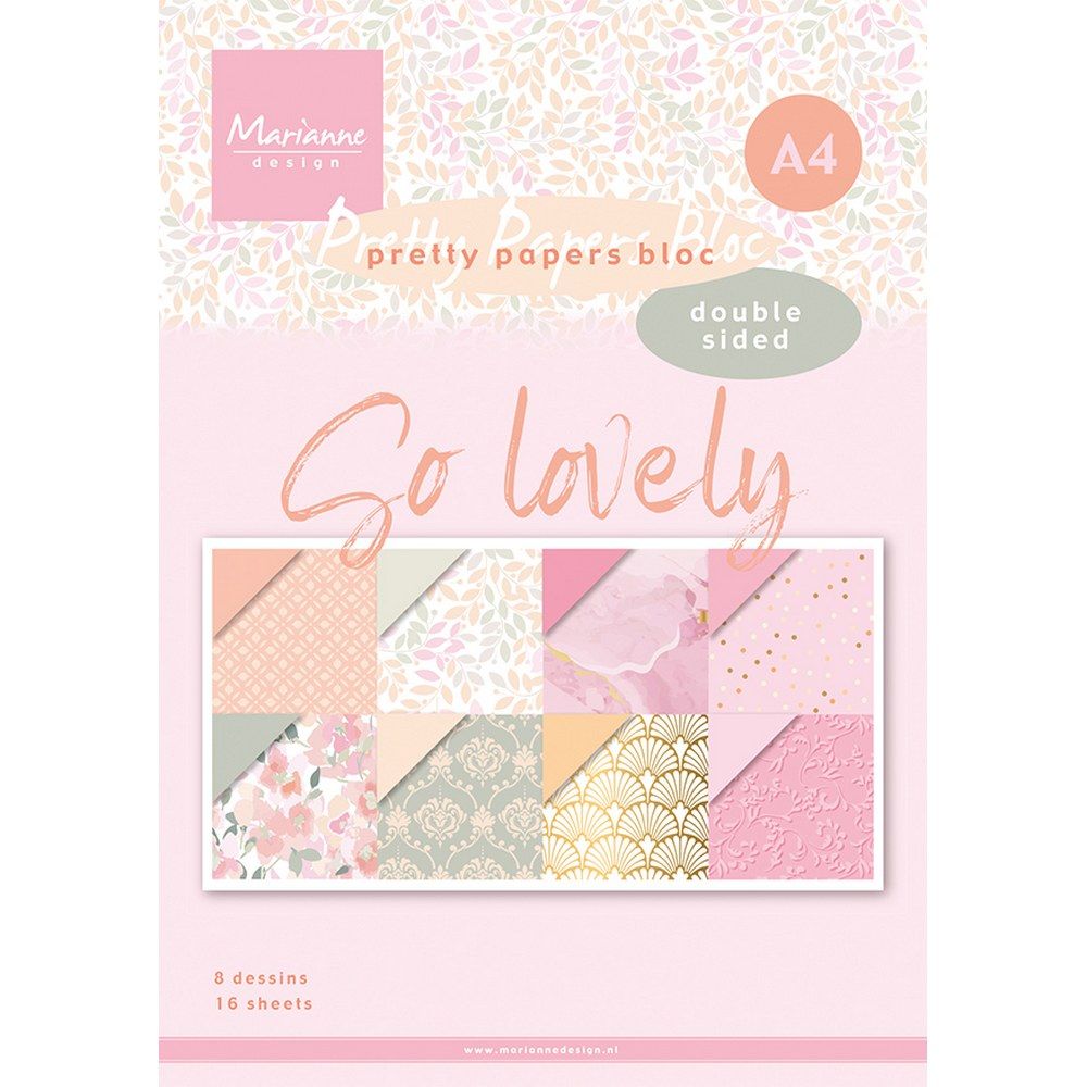 Marianne design • paper pad so lovely