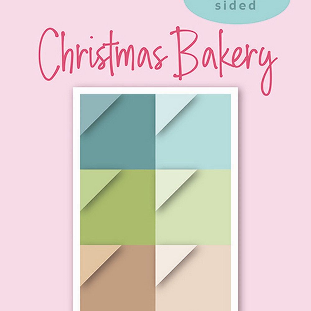 Marianne design • paper pad cardstock christmas bakery by marleen