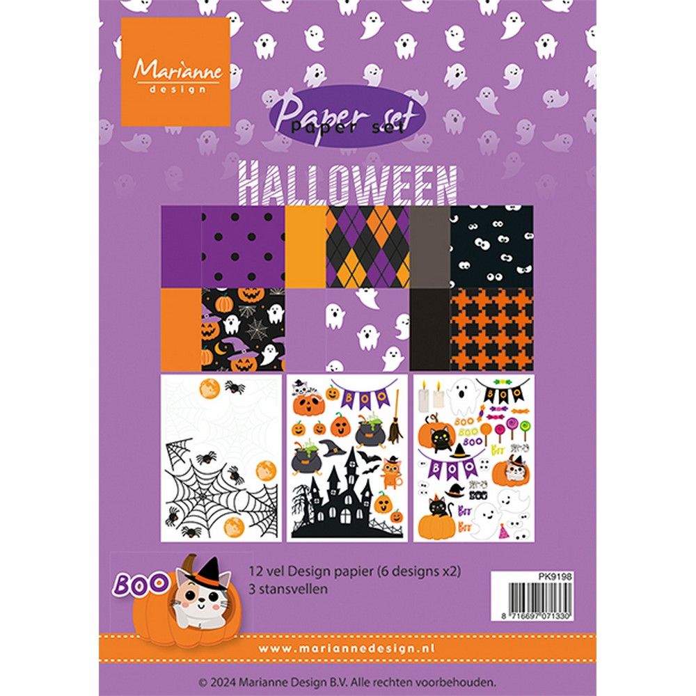 Marianne design • paperset halloween paperset
