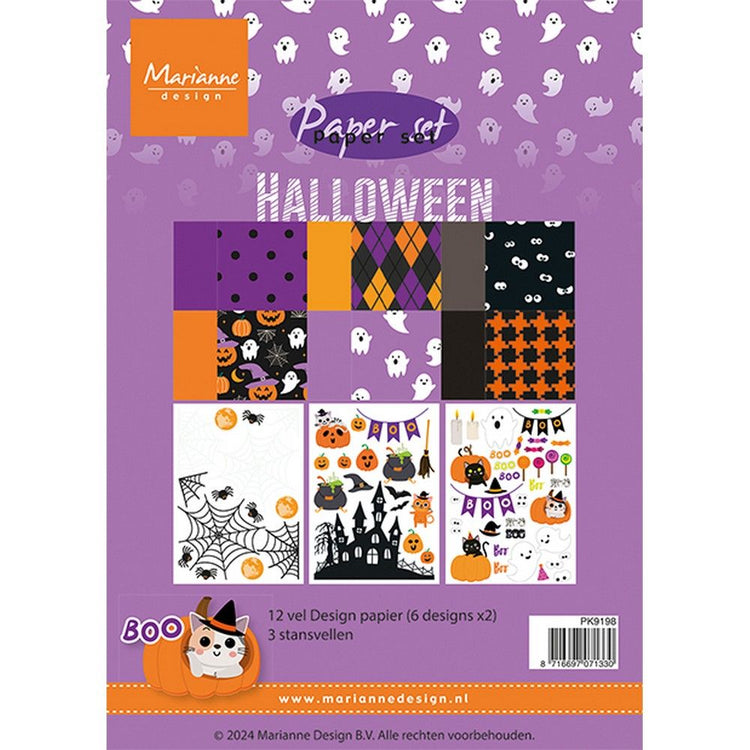 Marianne design • paperset halloween paperset