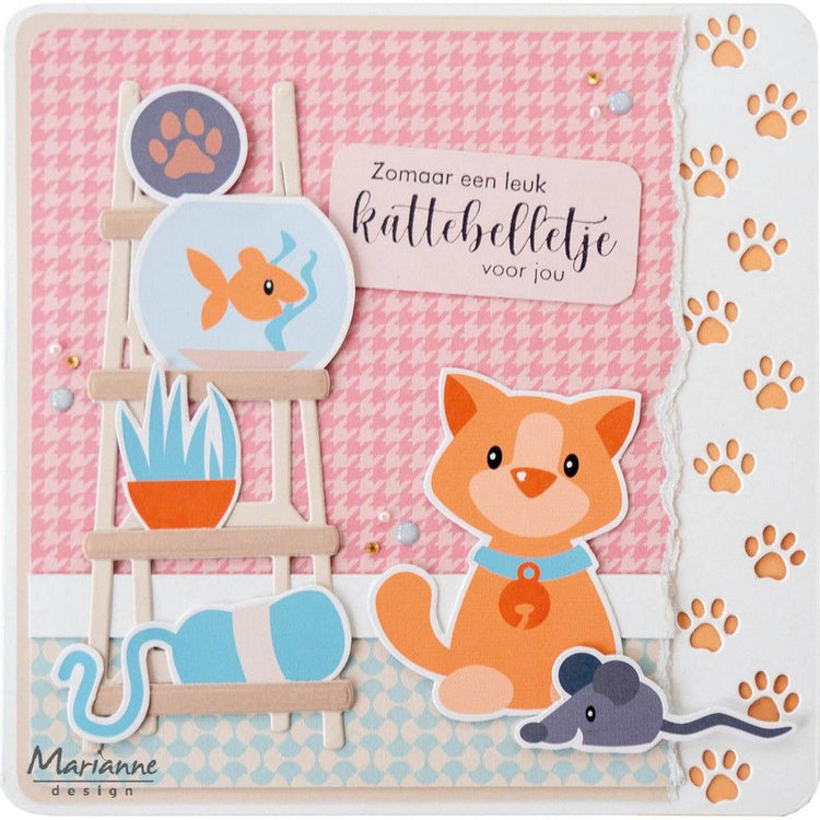 Marianne design • paper pad a4 tails whiskers