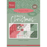 Marianne design • paperpad merry christmas a4 - afbeelding 1
