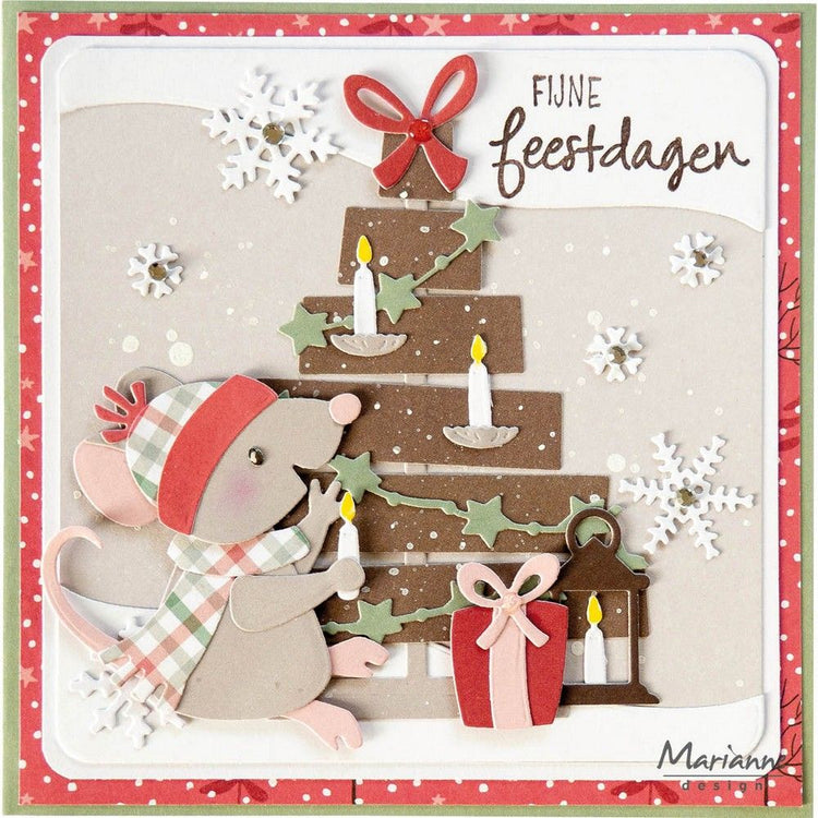 Marianne design • cardstock merry christmas cardstock
