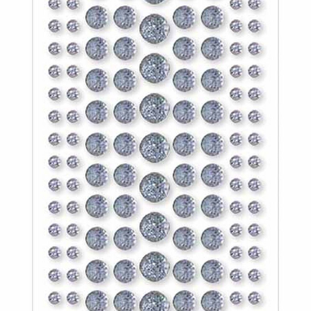 Marianne design • decorations enamel dots silver glitter