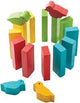 Oku plan toys houten bird tower 16-delig
