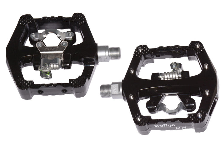 Wellgo flat pedals wam-d10 two-in-one black