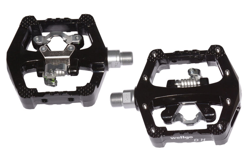 Wellgo flat pedals wam-d10 two-in-one black