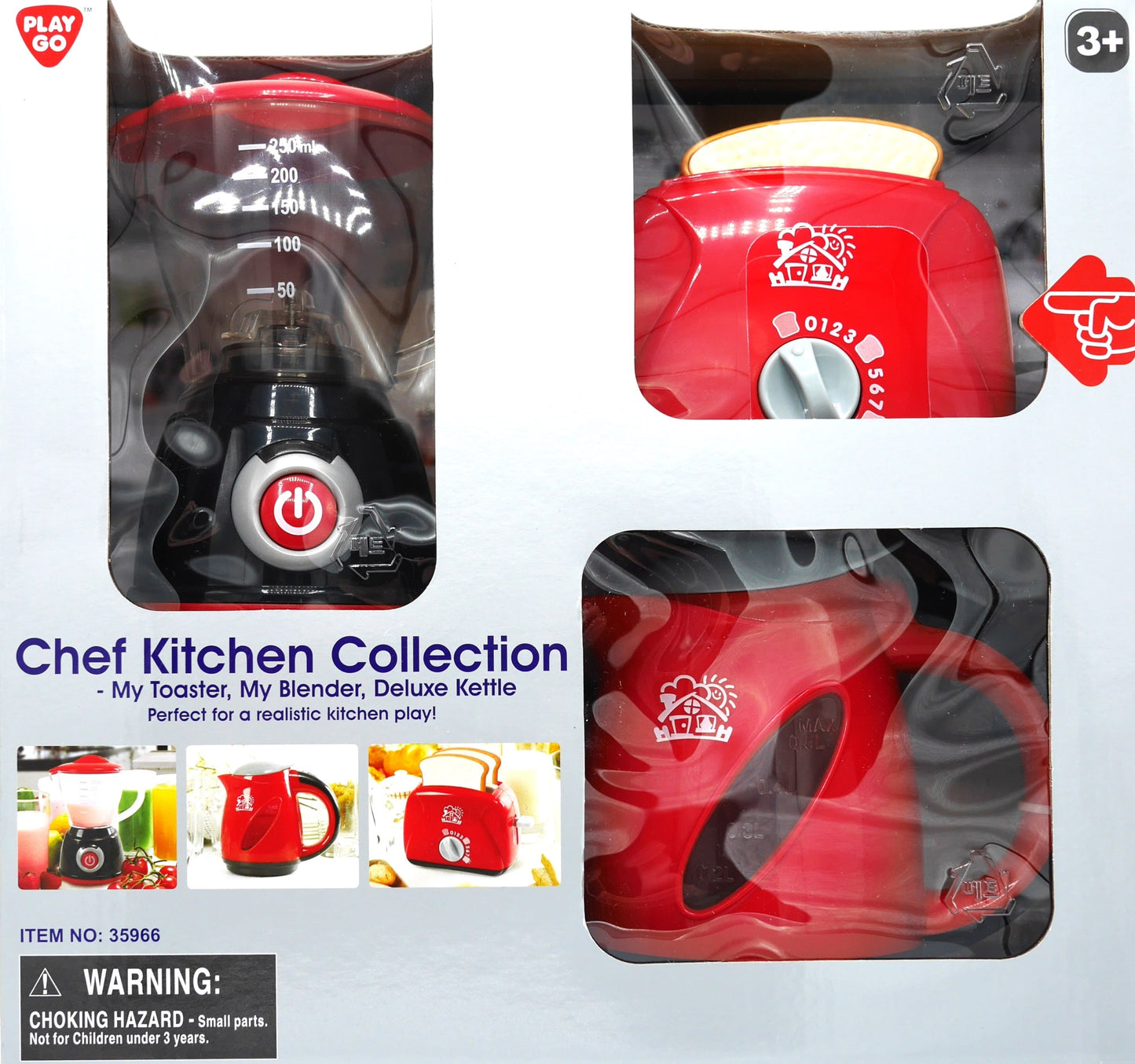 chef kitchen collection met toaster blender en waterkoker