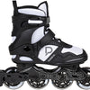 Playlife Cloud Fitness inline skates 82A zwart wit maat 43