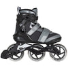 Playlife gt 110 fitness inlineskates zwart grijs maat 41