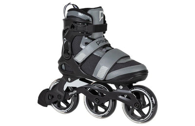 Playlife gt 110 fitness inlineskates zwart grijs maat 47