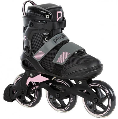 Playlife - Fitness GT 110 inline skates 80A zwart roze maat 39