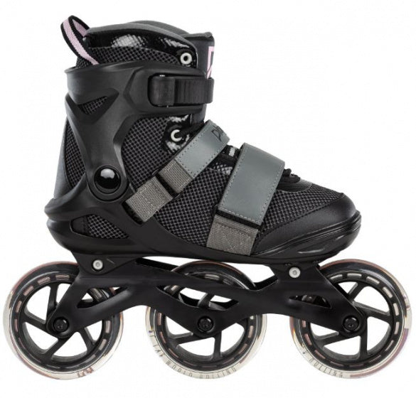 Playlife - Fitness GT 110 inline skates 80A zwart roze maat 42
